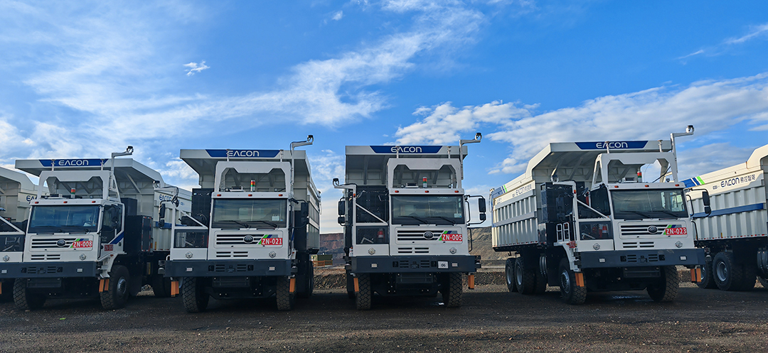 奔赴新征程！宇通新能源無人駕駛礦卡批量交付新疆圣雄黑山露天煤礦