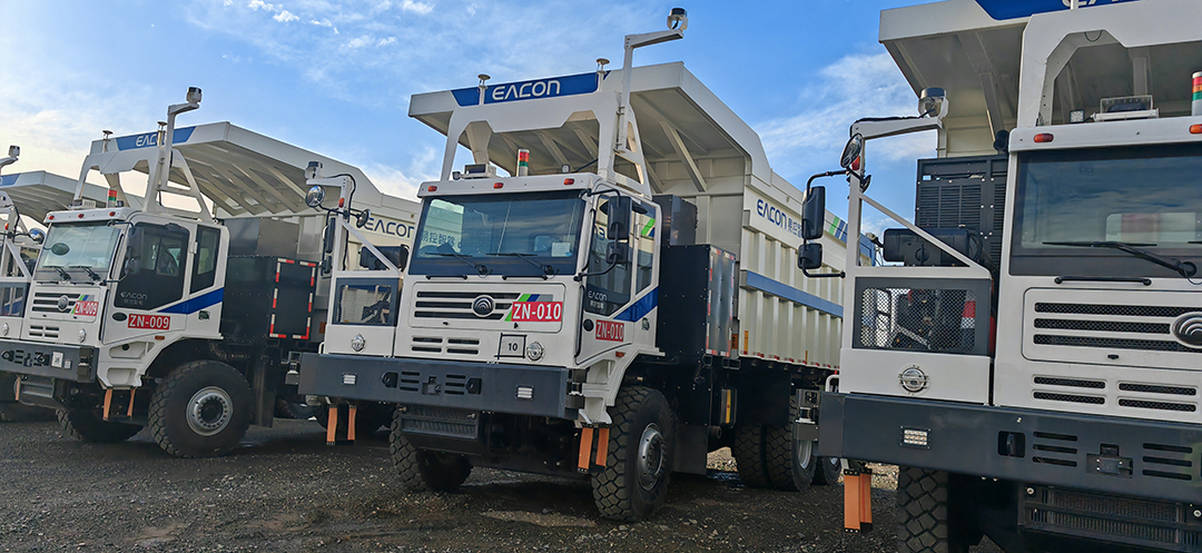 奔赴新征程！宇通新能源無人駕駛礦卡批量交付新疆圣雄黑山露天煤礦